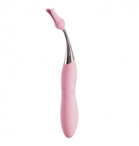 USA SVAKOM - Beatrice Double-Head Vibration Clitoral Tip Stimulator (Chargeable - Pink)